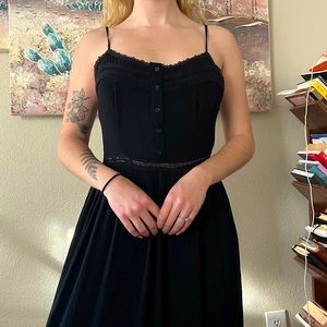 Forever 21 black sundress